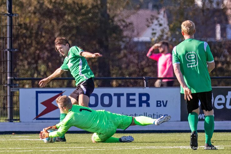 In beeld: ‘s-Heerenbroek schakelt HTC uit in eerste bekerronde, deze teams uit Kampen bekeren ook verder - Foto: Hans Smit