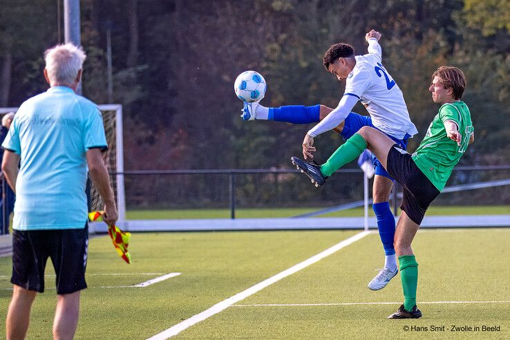 In beeld: ‘s-Heerenbroek schakelt HTC uit in eerste bekerronde, deze teams uit Kampen bekeren ook verder - Foto: Hans Smit