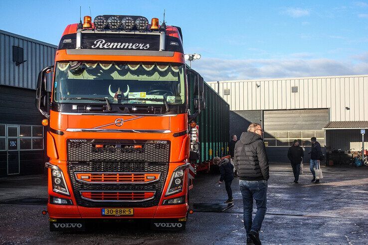 In beeld: Vrachtwagens kiek’n in Kampen - Foto: Pascal Winter