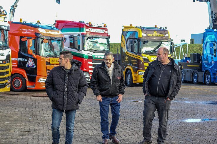 In beeld: Vrachtwagens kiek’n in Kampen - Foto: Pascal Winter